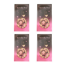 4xButterfly Metal Bookmarks Perfect For Students Reading Note-1