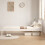 Comfy Living (3ft Single, White) Riga Wooden Bed Frame 6