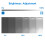 AICA Backlit LED Bathroom Mirror 50X90cm Illuminated Wall Mirror with Dimmable Lights Touch Switch Wall Switch Oval 3