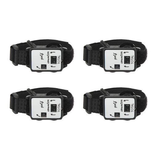 Professional Golf Accessory, Watch-Type Scorer Designed for Golf Enthusiasts, Featuring Automatic Reset and Precise Stroke Counting