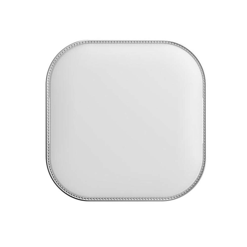 Xske Tec Light/White Portable Foldable Handheld Usb Charging Makeup Mirror With Three-Color (White)