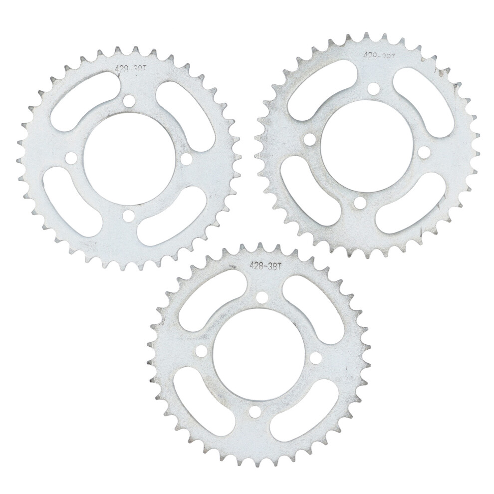 Smooth Meshing Rear Sprocket Steel Alloy Chain Rear Sprocket Enhance Performance Oil Resistant Dirt Bike Parts 428 Chain Sprocket For Quad Atv Trail M 9139052314009