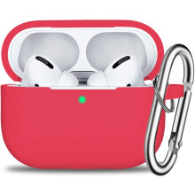 AirPods Pro Case, Shock-Proof Silicone Skin, Durable Carabiner Multi Unique Colors, Compatible with AirPods Pro 3, Full Protective Cover for Apple Air