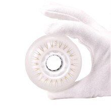 Roller skates wheels flashing wheel lighting 92 A 8 pieces/set for skating, skateboard (white) white