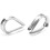 U M5Thimble Rope Cable Rigging Δακτύλιος καλωδίων από ανοξείδωτο χάλυβα Δακτύλιοι καλωδίων 5