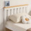 Comfy Living (3ft Single, White) Riga Wooden Bed Frame with Tanya Mattress 3