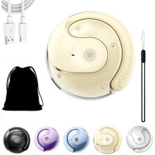 Multifunktionella AI-språköversättare-hörlurar, snabb parkoppling med Bluetooth 5.4-anslutning, bekväma att bära. OWS-design med