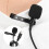 Draagbare microfoon, plug-and-play, ruisfilter, omnidirectionele microfoon, stabiele transmissie voor iPhone, iPad, live-uitzendingen, interviews, 6