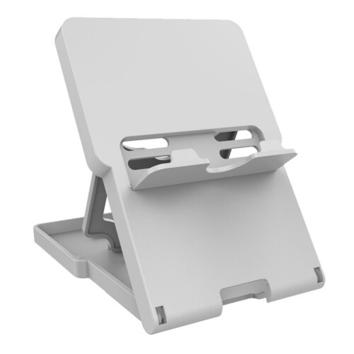 Stable Support Holder Foldable Bracket Compact Playstand-White