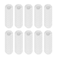 100pcs Smoky Alarm Dust Covers Hassle Less Installation-10cm