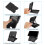 Stable Support Holder Foldable Bracket Compact Playstand-White 6