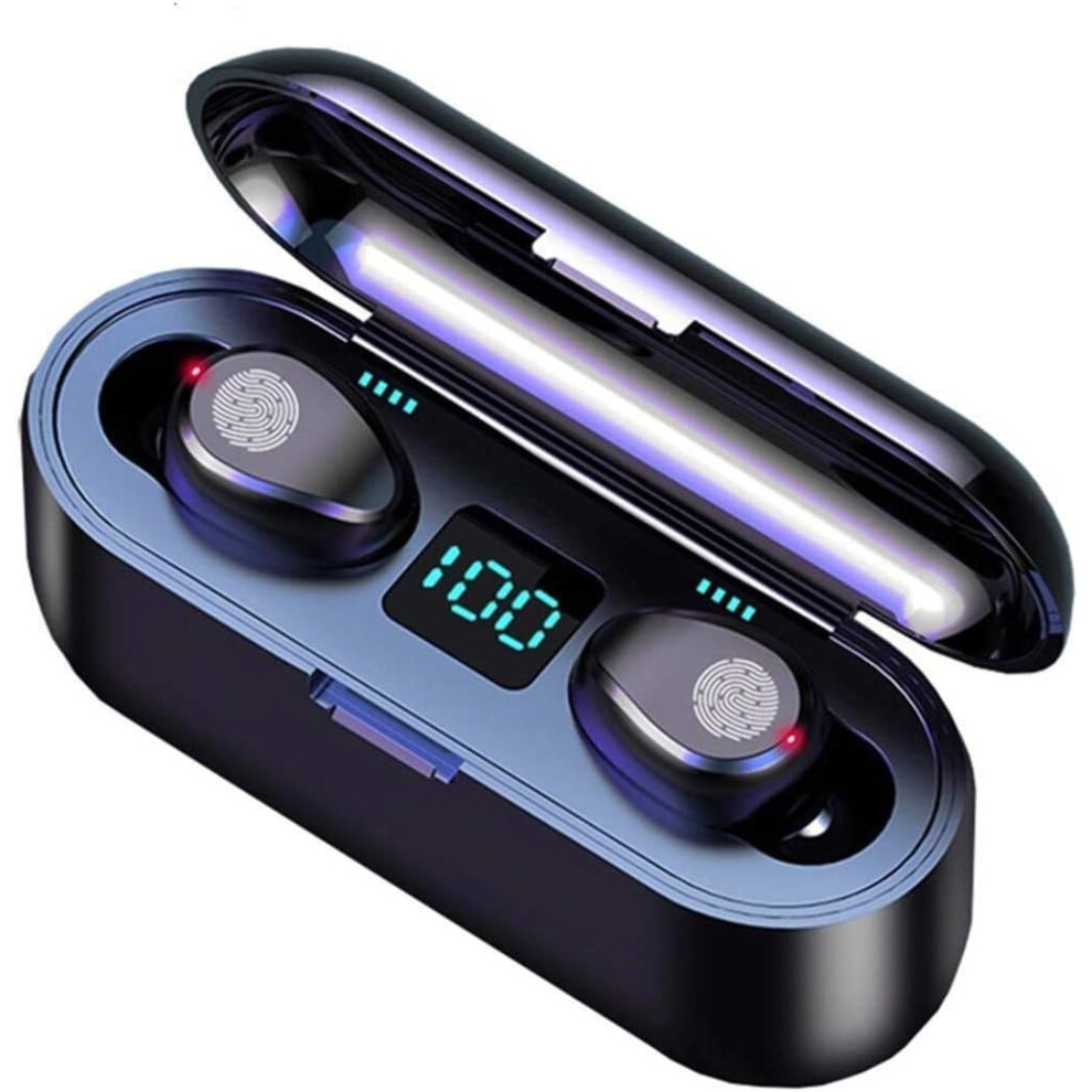 True Wireless Earphones, Active Noise Reduction Bluetooth Headphones, Graphene Bass Diaphragm, Ergonomic Design, 8D Surround Sound, 3500Mh Charging Ca 9420858482550