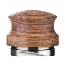 Verstelbare diepte koffienivelleerder, robuust gereedschap voor het nivelleren van koffie met ergonomische handgreep, koffieverdeler voor een