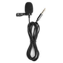 Microfone para celular para gravações em movimento, mini microfone de lapela com design portátil, cancelamento de ruído para vlogs, profissional.