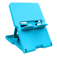 Support de rangement pliable Portable, support d'affichage-Bleu