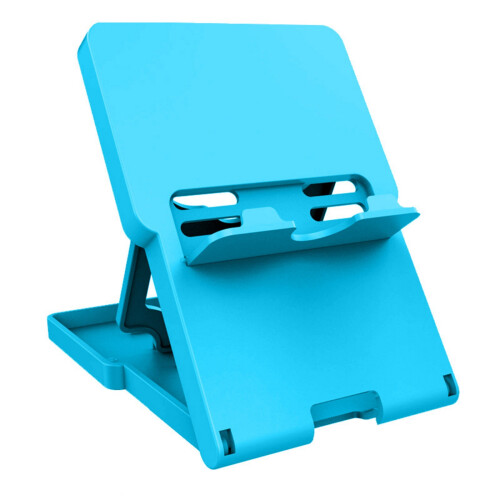 Support de rangement pliable Portable, support d'affichage-Bleu