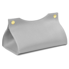 Rechthoekige tissueboxhoes, elegante woondecoratie, minimalistisch design, magnetische sluiting, geschikt voor diverse ruimtes, gemakkelijk schoon te