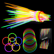 Glow Sticks Party Set for with Connectors Bracelets Necklaces