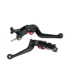 clutch lever For 800MT For 450MT For 650NK For 700MT foldable brake clutch lever short lever set brake lever(Foldable Black)