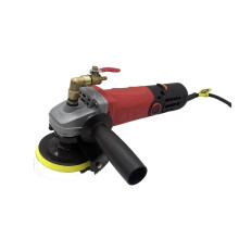 Electric stone hand wet polisher, water mill, for polishing tight corners and bowls, high performance