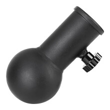 1 Piece Black Barbell Base Attachment for the Home Gym, for Barbell End