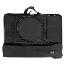 Artwork Storage Bag, Drawing Board Bag, Multifunctional Artist Pouch, Black, 19.69 x 25.59 Inches