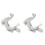 Pack of 2 Modern Tape Dispensers Providing Efficient-White 1