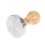 Πατητήρι από μασίφ ξύλο για σκόνη καφέ, πατητήρι χειρός εσπρέσο με βάση από 2