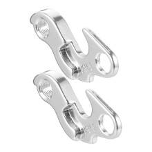 2 pieces mountain bike derailleur hanger robust rear suspension for frame durable corrosionresistant protects agat damage in falls