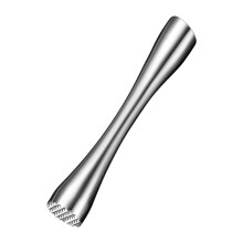 Practical 20 cm/26 cm stainless steel muddler home drink accessories for crushing ice and fruit ideal for home and club short handle