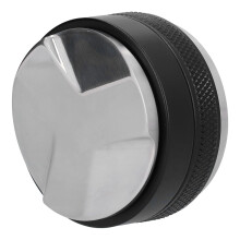 Nerezový rozdělovač espressa 58 mm, nerezová ocel, nástroj pro vyrovnávání kávy s rovnoměrným rozdělováním a tlakem, nastavitelný