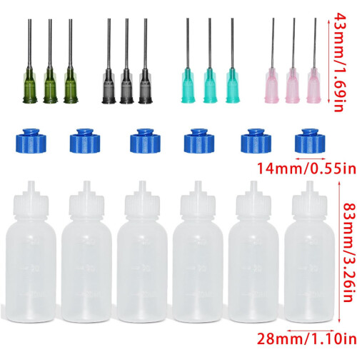 Precision application bottle, empty, for computer cleaning, 30 ml 2