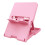 Verstelbare standaard Draagbare beugel Desktop Opvouwbare-Roze 1