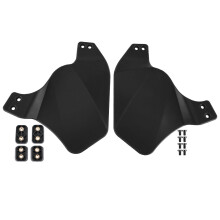 Helmet Rails Compatible Up-Armor Ear Side Cover Tactical Helmet Accessories For Fast Helmets Lightweight Tactical Headgear Add On For Airsoft Games