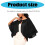 Sheer Chiffon Wedding Shawl Pearls Accent Breathable Sun-Gray 4