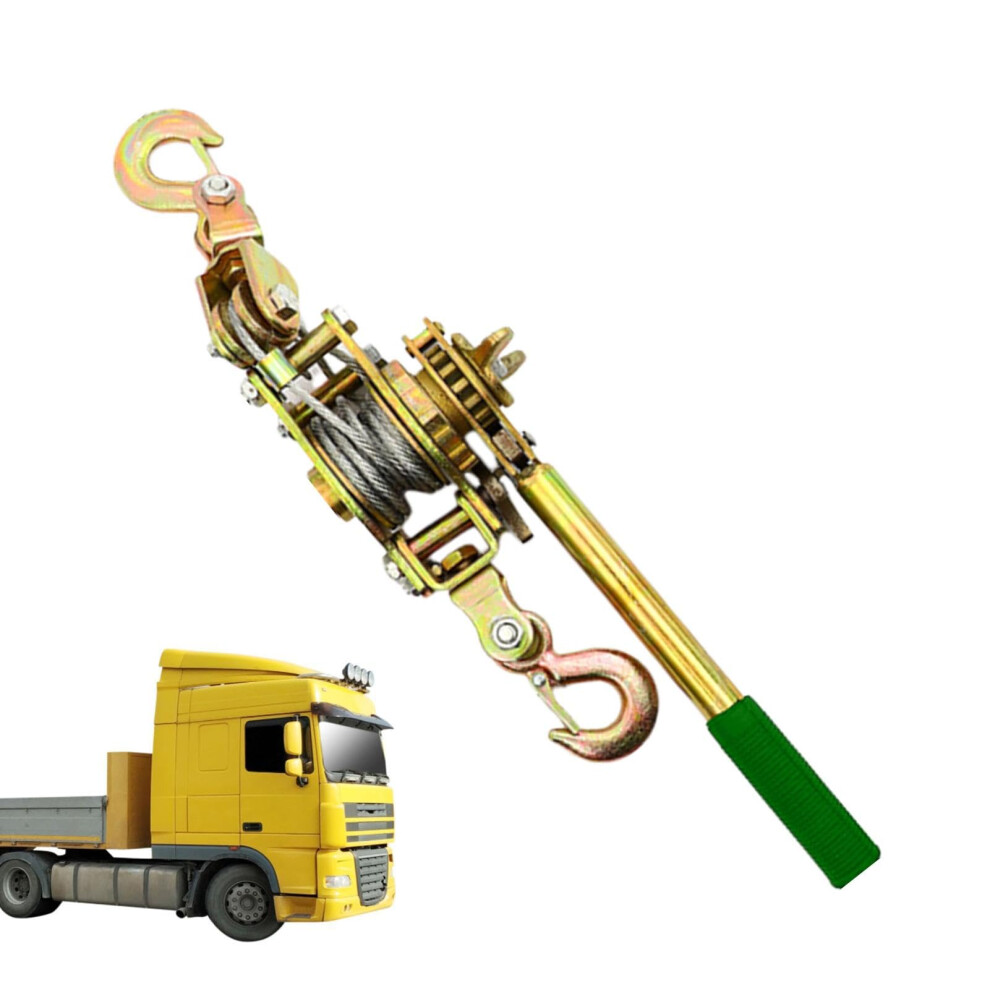 Rope Ratchet Tensioner Manual Rope Tensioner, Ratchet Pulley With Reinforced Gears 2T 9365049107808