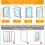 Air Conditioning Window Seal, No Drilling, 300 cm 4