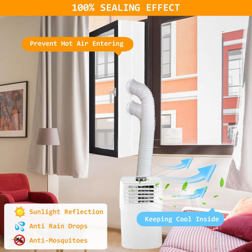 Air Conditioning Window Seal, No Drilling, 300 cm 2