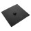 Hand mold base for DIY sculptures Black square plastic base for casting needs Versatile base plate for art projects Making plaster figures 1