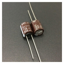 10 pieces 680uF 16V series 10x12.5mm super low 16V680uF aluminum electrolytic capacitors