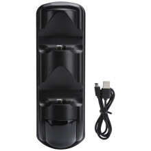 Kijelző töltőállomás Gyors töltés Kettős töltődokkoló Hőelvezetés Plug and Play USB2.0 kompatibilis PS4PS4Slim PS4Pro vezérlővel
