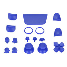 Botones de repuesto personalizados, juego de botones frontales para mando de PS5, kit de repuesto elegante, material ABS de primera calidad, gatillos