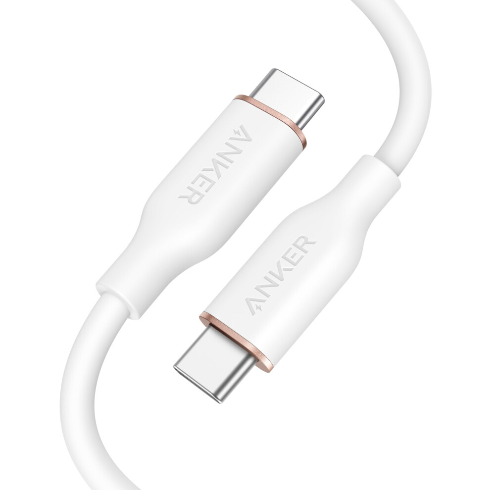 Powerline Iii Flow, Usbc To Usbc Cable 100W 180Cm, Snow White 9365049108492