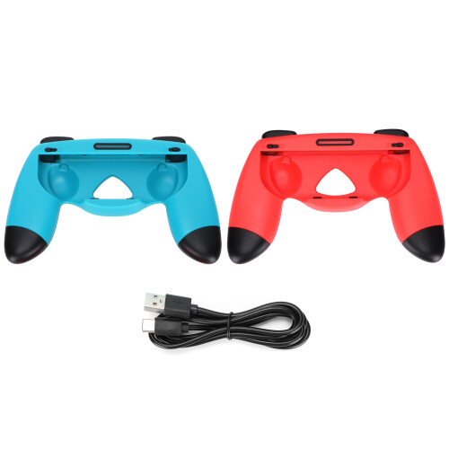 Controller wireless per console PS4, gamepad con doppia vibrazione e impugnatura comoda, batteria a lunga durata e funzionalità di gioco