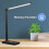 Adjustable Led Desk Lamp With Eye-Protection, 5 Color Modes And Memory Function, Sturdy Base For Reliable Computer Lighting 7