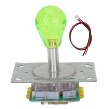 Arcade joystick játékgépekhez, LED-es megvilágítású joystick, kiváló minőségű, pontos pozicionálású, érzékeny, 5 tűs kábellel,