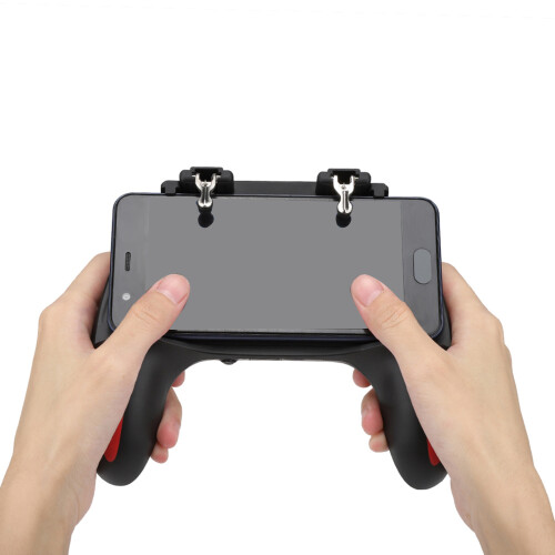 Mobiler Gamecontroller mit schneller Wärmeableitung, universeller Controller mit leisem Lüfter, ergonomischem Griff und inklusive 2