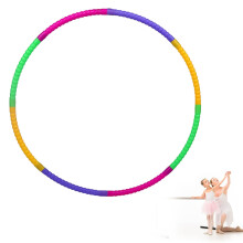 Removable Hula Hoop, Hula Hoop for , for Indoor and Outdoor Fitness, Yoga, Gymnastics, Dance, 8 Sections