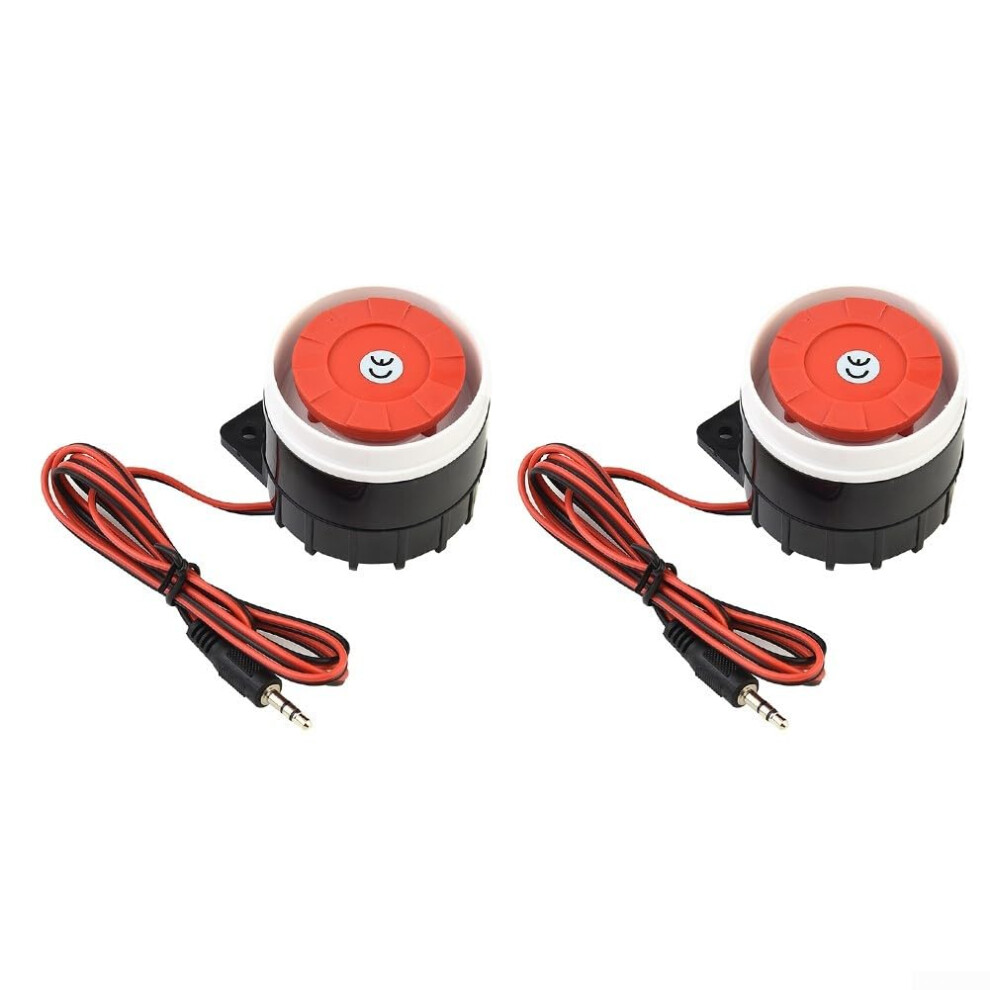 120 Db Loud Alarm Siren For Security At Home, Wired And Operated By 12 V Direct Current 9365049109000
