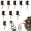 Pack of 10 Automatic Watering System, Watering Cone, SelfDripping for Plants 1